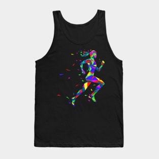 Girl running Tank Top